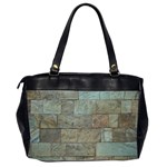 Wall Stone Granite Brick Solid Office Handbags (2 Sides)  Back