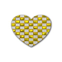 Pattern Desktop Square Wallpaper Heart Coaster (4 Pack)  by Nexatart