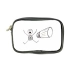 Violence Concept Drawing Illustration Small Coin Purse Front