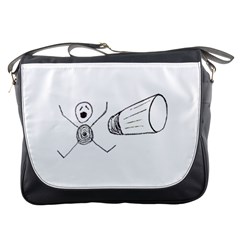 Violence Concept Drawing Illustration Small Messenger Bags