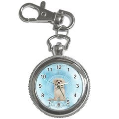 Cute Little Havanese Puppy Key Chain Watches by FantasyWorld7