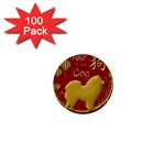 Year of the Dog - Chinese New Year 1  Mini Buttons (100 pack)  Front