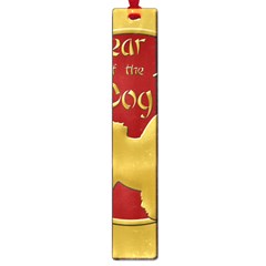 Year Of The Dog - Chinese New Year Large Book Marks by Valentinaart