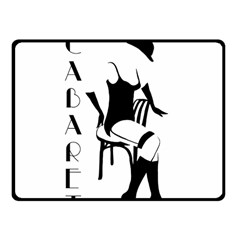 Cabaret Fleece Blanket (small) by Valentinaart