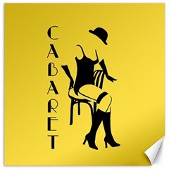 Cabaret Canvas 12  X 12   by Valentinaart