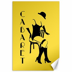 Cabaret Canvas 20  X 30   by Valentinaart