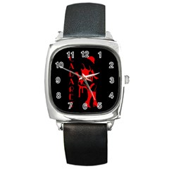 Cabaret Square Metal Watch by Valentinaart