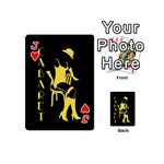 Cabaret Playing Cards 54 (Mini)  Front - HeartJ