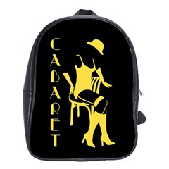 Cabaret School Bag (large) by Valentinaart
