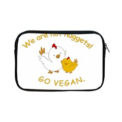 Go Vegan - Cute Chick  Apple Ipad Mini Zipper Cases by Valentinaart