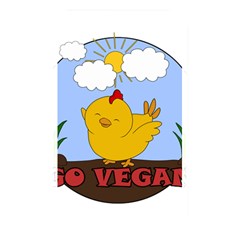 Go Vegan - Cute Chick  Memory Card Reader by Valentinaart