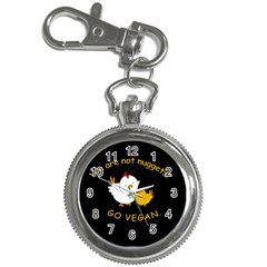 Go Vegan - Cute Chick  Key Chain Watches