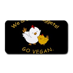 Go Vegan - Cute Chick  Medium Bar Mats