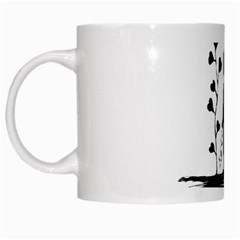 Sowing Love Concept Illustration Small White Mugs by dflcprints