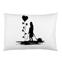 Sowing Love Concept Illustration Small Pillow Case (two Sides) by dflcprints