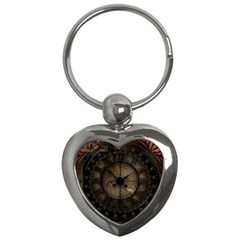 Steampunk, Wonderful Noble Steampunnk Design Key Chains (heart)  by FantasyWorld7