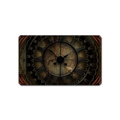 Steampunk, Wonderful Noble Steampunnk Design Magnet (name Card) by FantasyWorld7