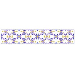 Decorative Ornate Pattern Large Flano Scarf  by dflcprints