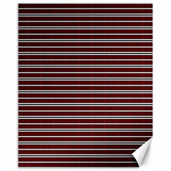 Indian Stripes Canvas 16  X 20  