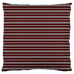 Indian Stripes Large Cushion Case (two Sides) by jumpercat