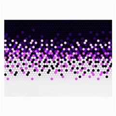 Flat Tech Camouflage Reverse Purple Large Glasses Cloth by jumpercat