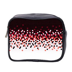 Flat Tech Camouflage Reverse Red Mini Toiletries Bag 2-side by jumpercat