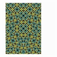 Arabesque Seamless Pattern Small Garden Flag (two Sides) by dflcprints