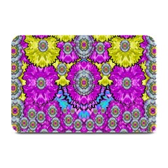 Fantasy Bloom In Spring Time Lively Colors Plate Mats by pepitasart