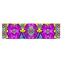 Fantasy Bloom In Spring Time Lively Colors Satin Scarf (oblong) by pepitasart