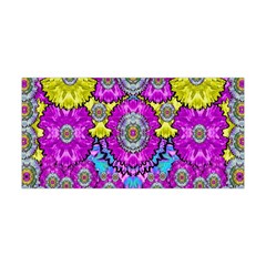 Fantasy Bloom In Spring Time Lively Colors Yoga Headband by pepitasart