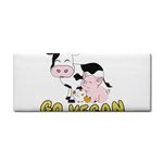 Friends Not Food - Cute Pig and Chicken Cosmetic Storage Cases Front