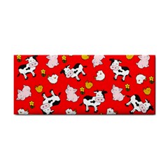 The Farm Pattern Cosmetic Storage Cases by Valentinaart