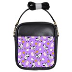 The Farm Pattern Girls Sling Bags Front