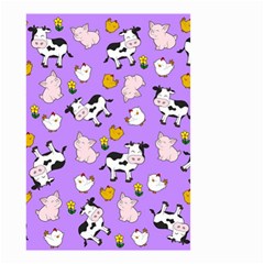 The Farm Pattern Small Garden Flag (two Sides) by Valentinaart