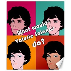 Valerie Solanas Canvas 8  X 10  by Valentinaart