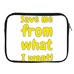 Save Me From What I Want Apple Ipad 2/3/4 Zipper Cases by Valentinaart