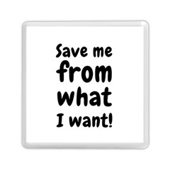 Save Me From What I Want Memory Card Reader (square)  by Valentinaart