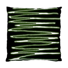 Sketched Wavy Stripes Pattern Standard Cushion Case (one Side) by dflcprints