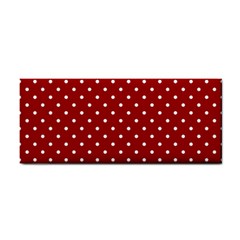 Red Polka Dots Cosmetic Storage Cases by jumpercat