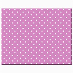 Pink Polka Dots Mini Button Earrings by jumpercat