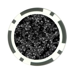 Dark Leaves Poker Chip Card Guard by jumpercat