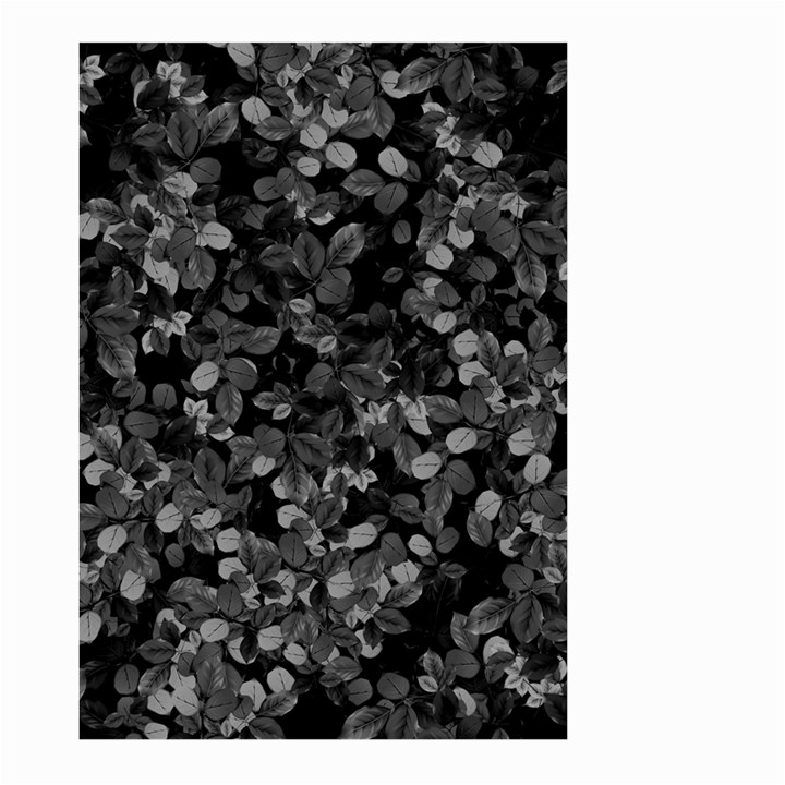 Dark Leaves Large Garden Flag (Two Sides)