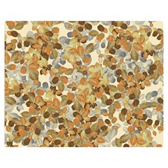 Leaves Autumm Double Sided Flano Blanket (medium)  by jumpercat