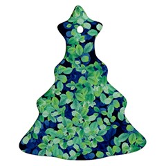 Moonlight On The Leaves Christmas Tree Ornament (two Sides) by jumpercat