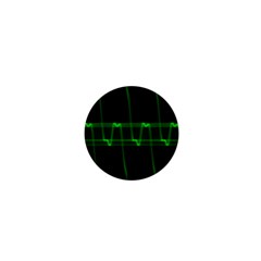 Background Signal Light Glow Green 1  Mini Buttons by Nexatart