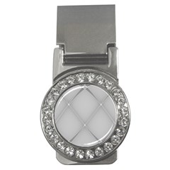 Background Light Glow White Grey Money Clips (cz) 