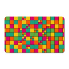 Abstract Background Abstract Magnet (rectangular) by Nexatart