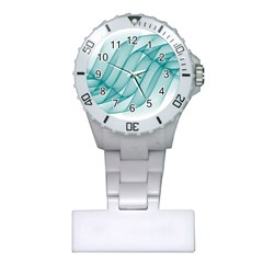 Background Light Glow Blue Plastic Nurses Watch