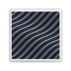 Metal Steel Stripped Creative Memory Card Reader (square)  by Nexatart