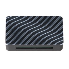 Metal Steel Stripped Creative Memory Card Reader With Cf by Nexatart